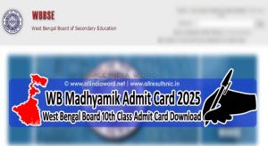 Madhyamik Roll No Slip 2025 Download