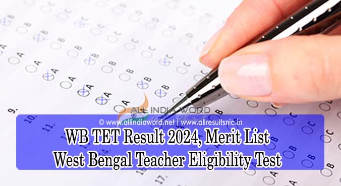 WBBSC TET Primary Results 2024
