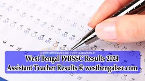West Bengal WBSSC Results 2024